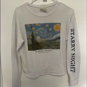 Starry Night Long Sleeve Shirt